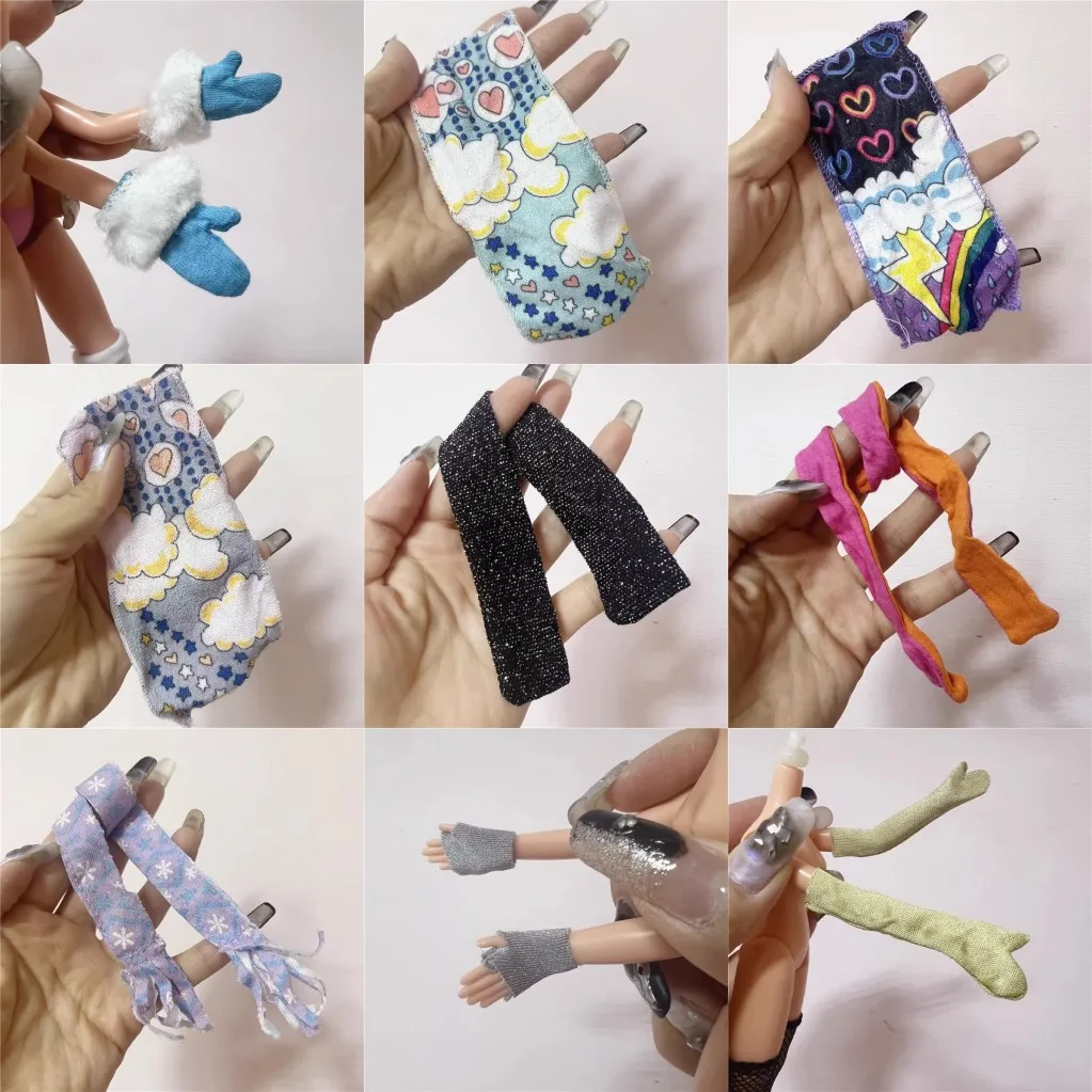 001 glove BJD  Original Accessories sister bjd 1/6 1/8 diy socks nuannuanmengwu yuwangwa