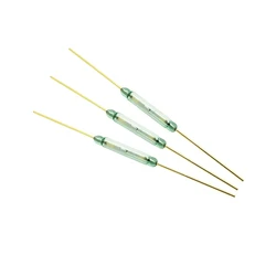 10Pcs/Lot MKA14103 10-15AT 2*14MM Normally Open Magnetic Switch MKA-14103 Tone Leads Glass N/O SPST Reed Switch