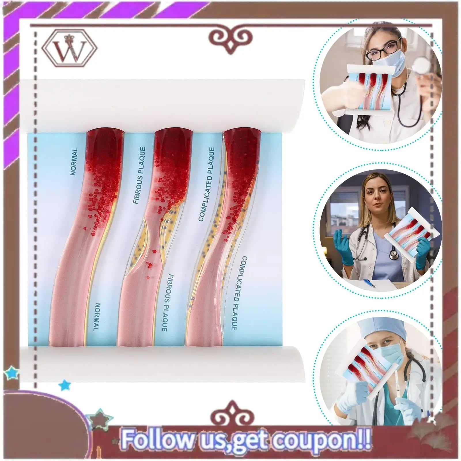 ABBG-نموذج الأوعية الدموية الديناميكية انسداد القلب والأوعية الدموية نموذج التباين نموذج التخثر للترويسة