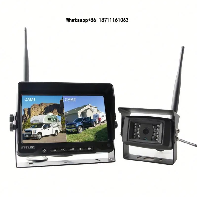 

2.4Ghz Digital 7 Inch Wireless and With Wireless Back up System
