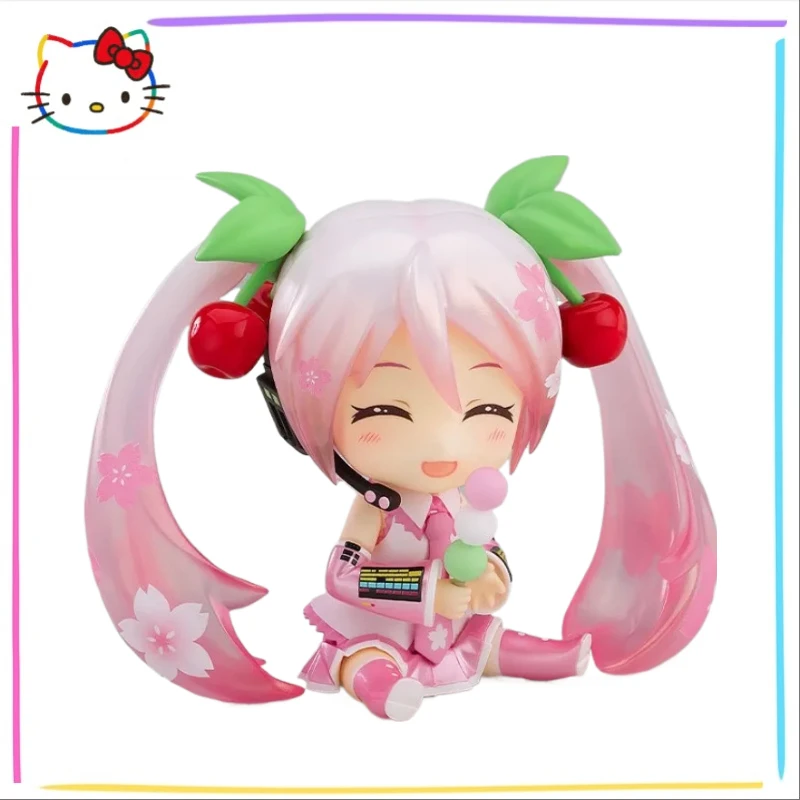 

In Stock Original GSC Nendoron#2330 Hatsune Sakura Miku 2.0 Figure Animations Collections Statues Ornaments Doll
