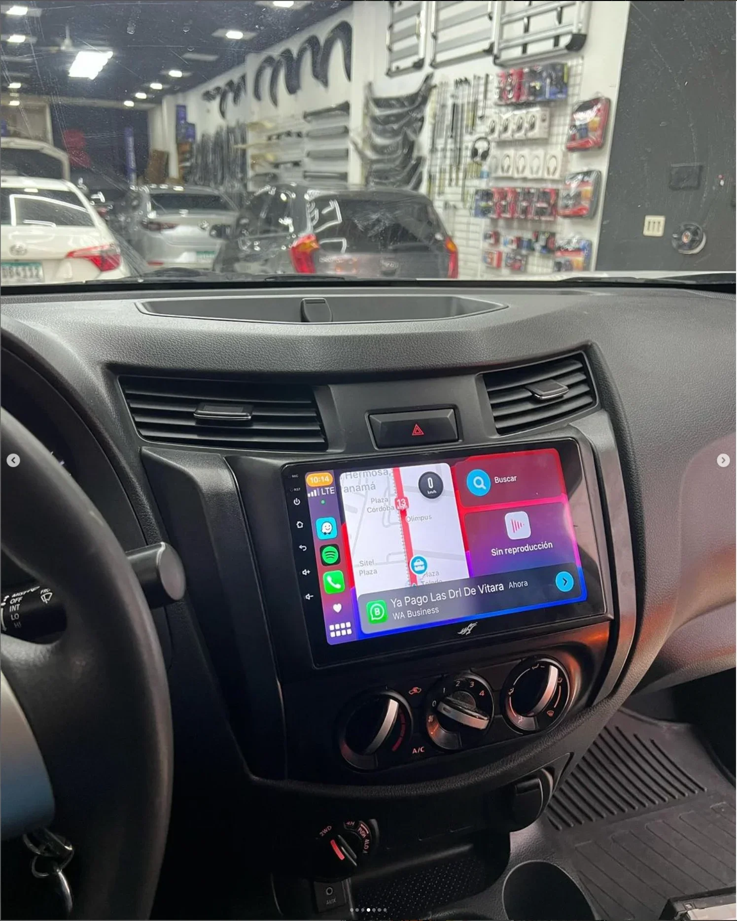 Car Radio For Nissan Navara Frontier NP300 4 D23 2014-2021 Video DVD Wireless QLED Navigation GPS Car Multimedia Stero Player