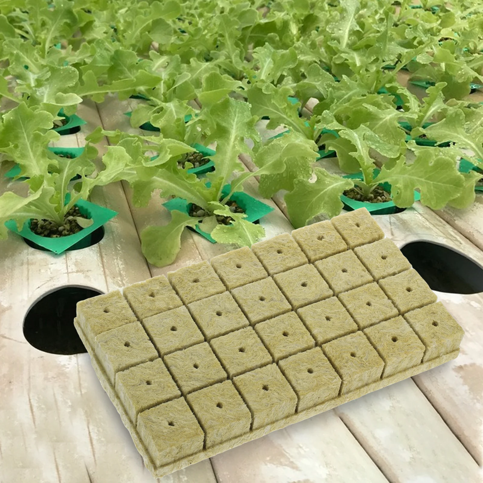 

28 pcs Hydroponic Growing Cubes Soilless Cultivation Plant Starter For Home Office Garden Use Propagation Supply Tool Kit