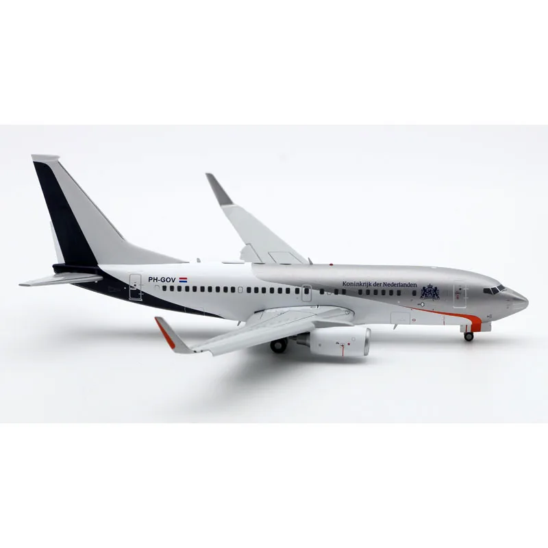 LH2307A سبيكة تحصيل طائرة JC أجنحة 1:200 هولندا الحكومة بوينغ B737-700BBJ دييكاست نموذج طائرة PH-GOV رفرف أسفل