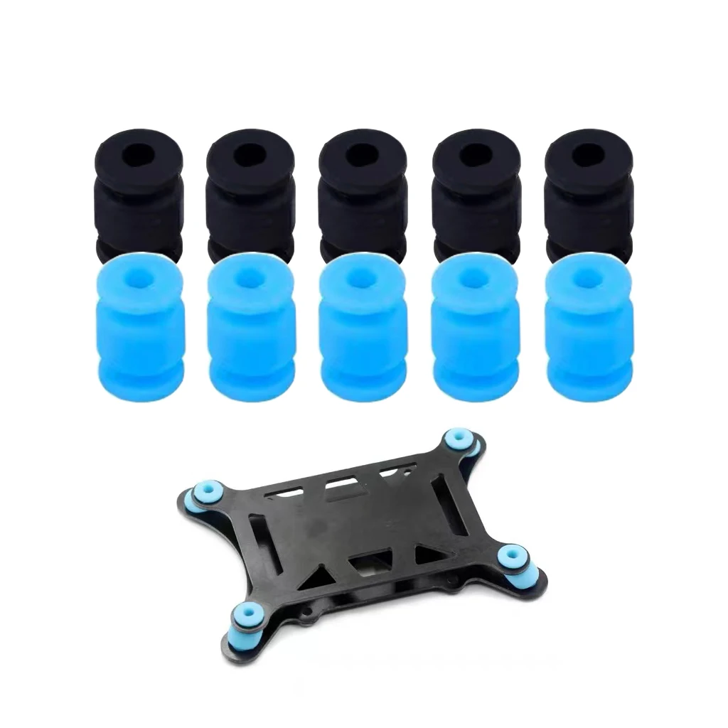 20PCS M3 13x9x3.5mm Anti-vibration Rubber Shock Absorber Ball Gimbal Damping Ball for RC Drone APM/PIX Flight Controller