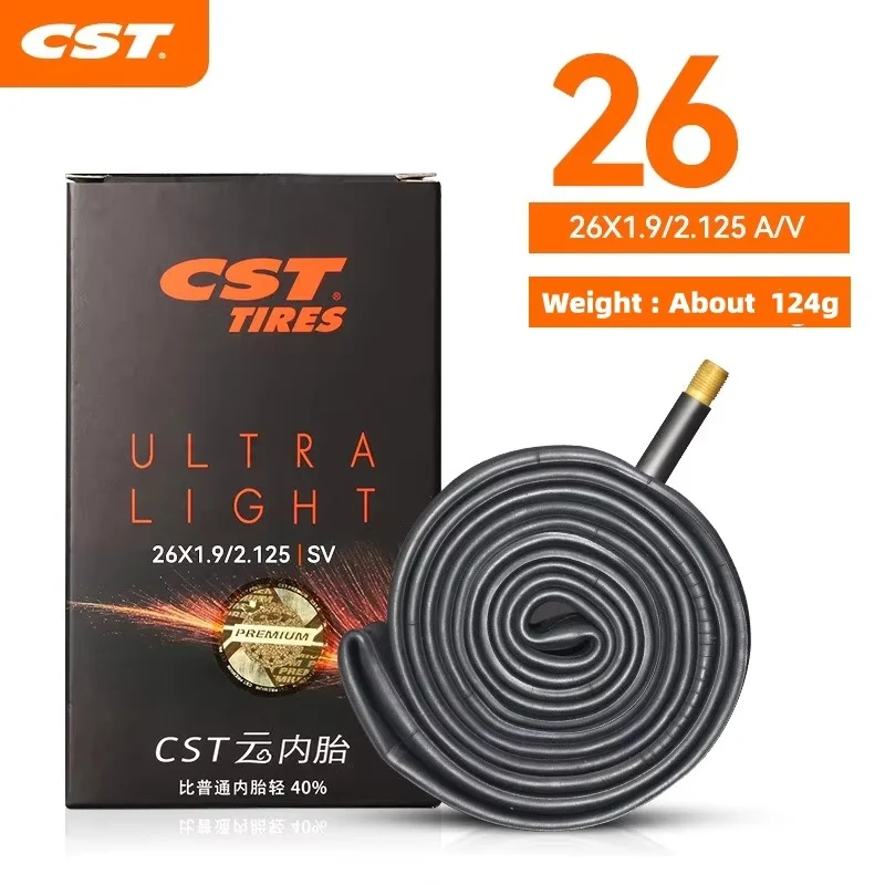 CST 26 27.5 29 ULTRA LIGHT MTB Fiets Binnenband, 26 27.5 29x1.9-2.35 Inch Mountainbike Bandenbinnenbanden