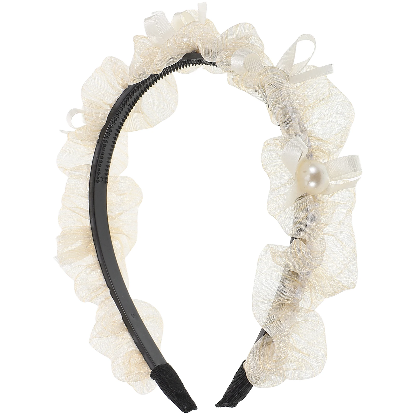 

Rhinestone Hairband Headbands Fabric Diamond-inlaid Bridal Anti-slip Wedding Party Accessories Crystal