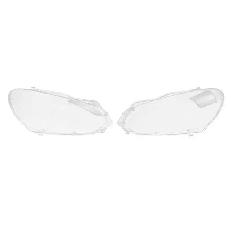 Clear Light Cover Headlight Cover Headlight Lens Cover Dust Cover Auto For VW Golf 6 MK6 GTI R 2010-2014
