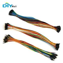 2.54mm DuPont wire 30cm 60-core 22AWG silicone material gold-plated terminals high-temperature test wire (60 pieces)