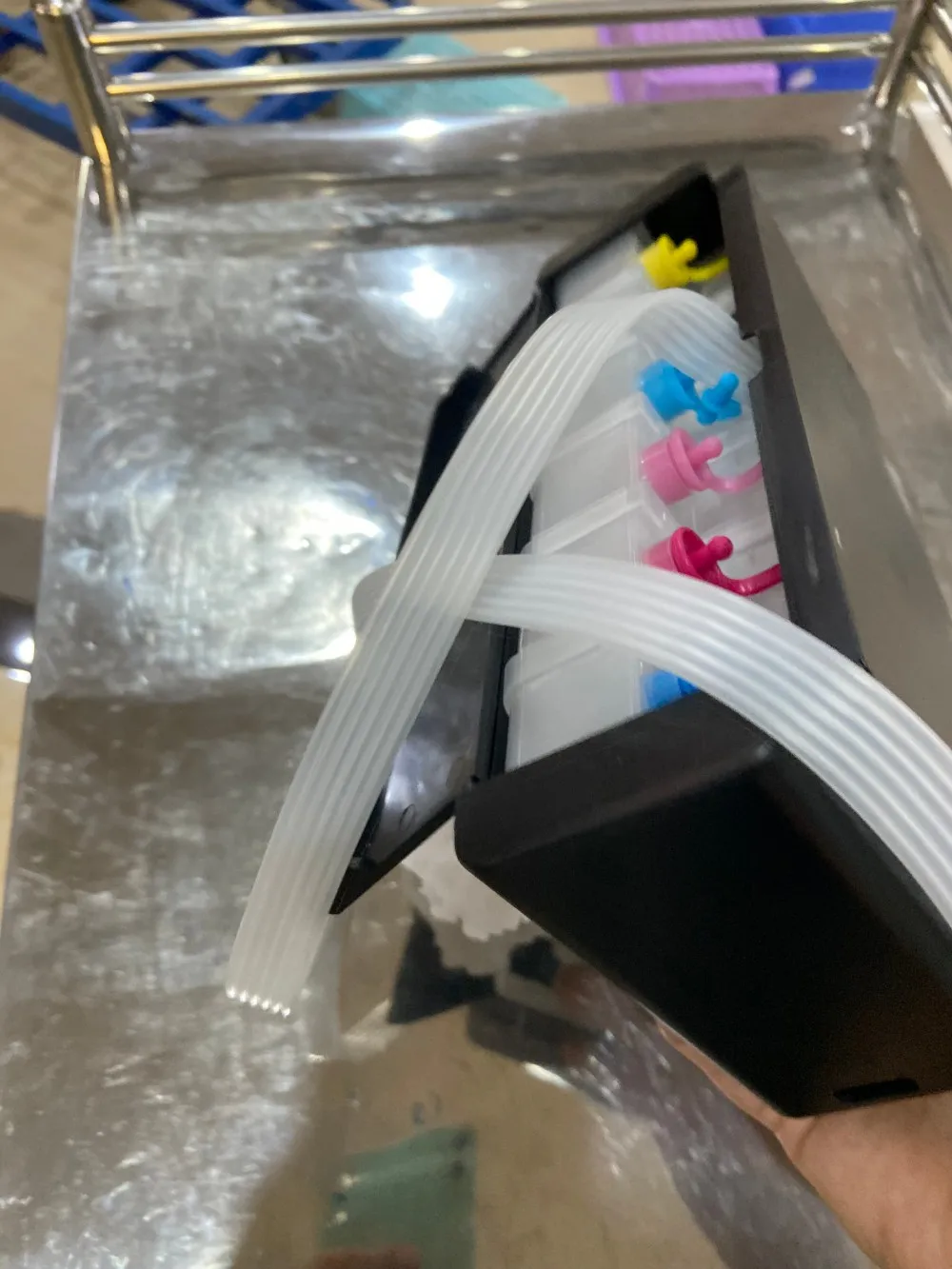 Newest 6 Colors Compatible Series CISS Ink Tank System External Cartridge For Epson L805 L800 L1800 L801 L810 L850 L1300
