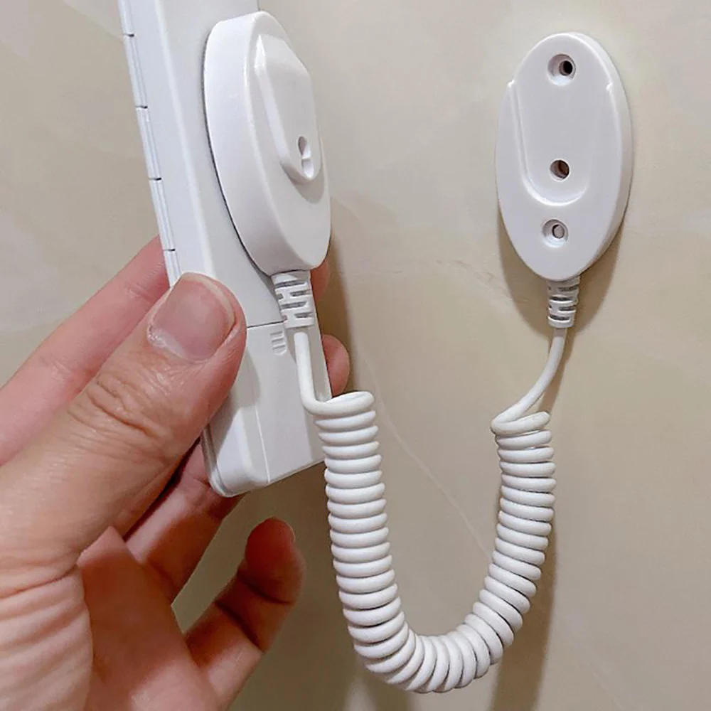 1/2PCS Magnetische Fernbedienung Halter mit Feder Seile Anti-verloren Einziehbare Sicherheit Kabel Schloss für TV remote DVD Spielkonsole