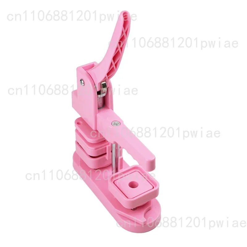 50 * 50mm 2 * 2 inch square refrigerator sticker button maker badge maker kit, including 100 sets of magnet material