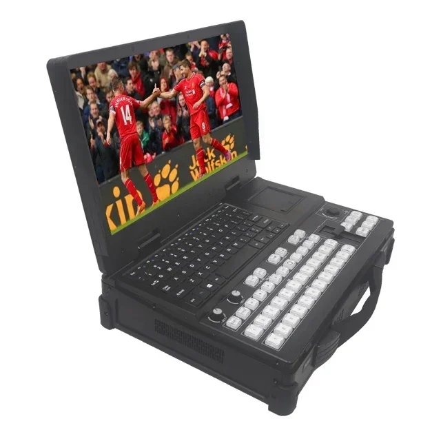 

Live Streaming Broadcast Machine Supports vMix OBS Facebook LinkedIn TikTok YouTube Twitter Radio & TV Broadcasting equipment