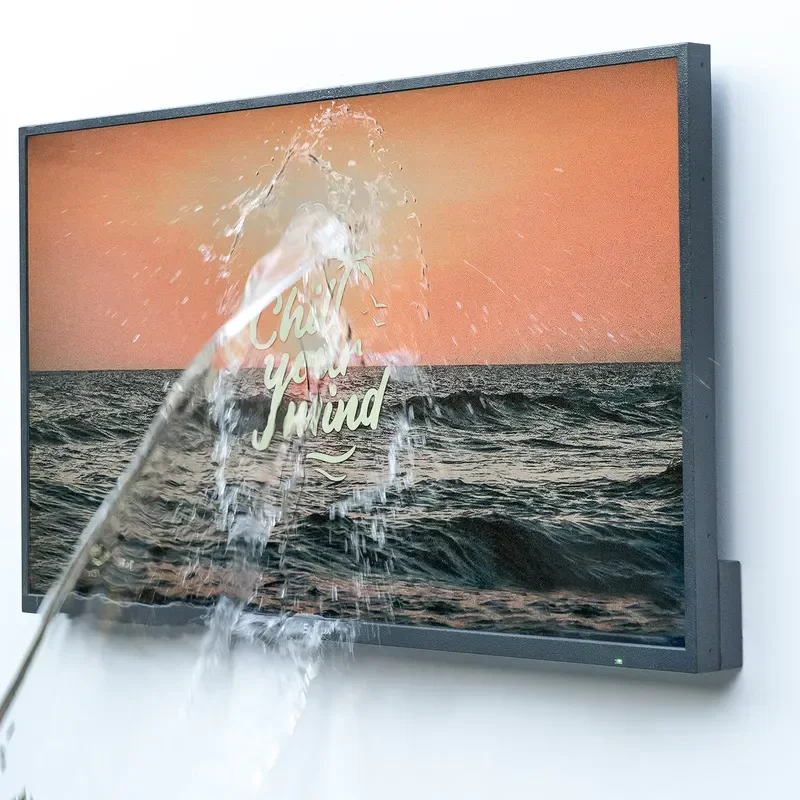 39 Inch 4K LCD Smart TV with LED Backlight Wi-Fi Ethernet Android Black Cabinet for Network Hotel Use New Style 2026