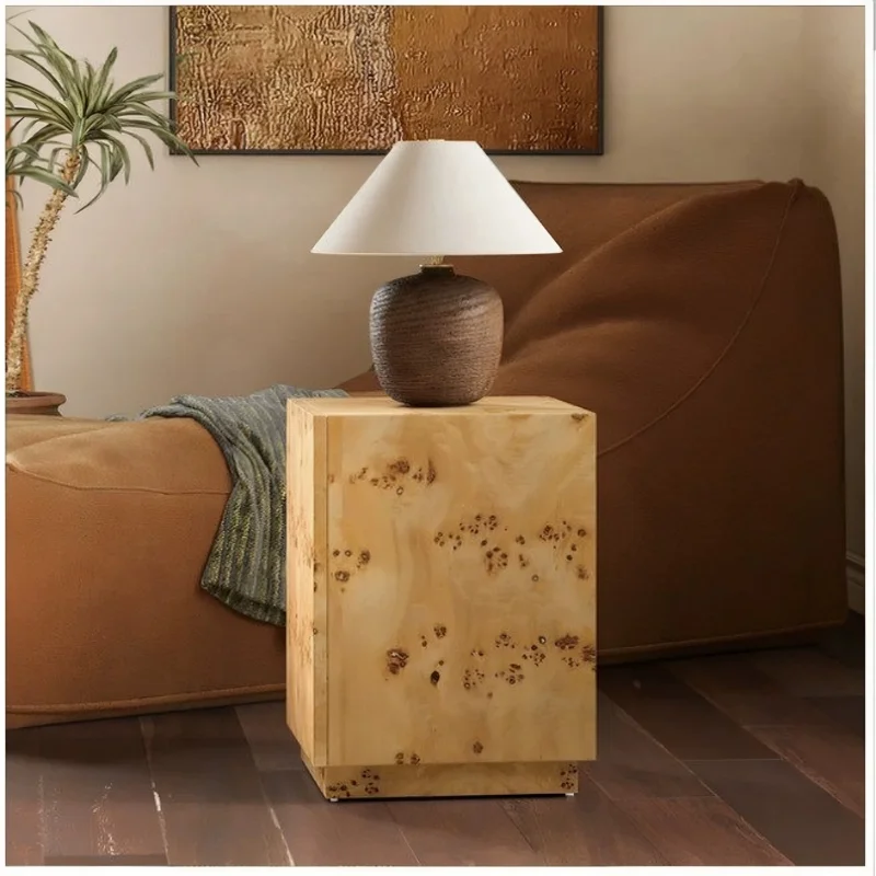 Retro-Style Bedside Cabinet:A Minimalist and Functional Storage Solution for Bedrooms and Guestrooms