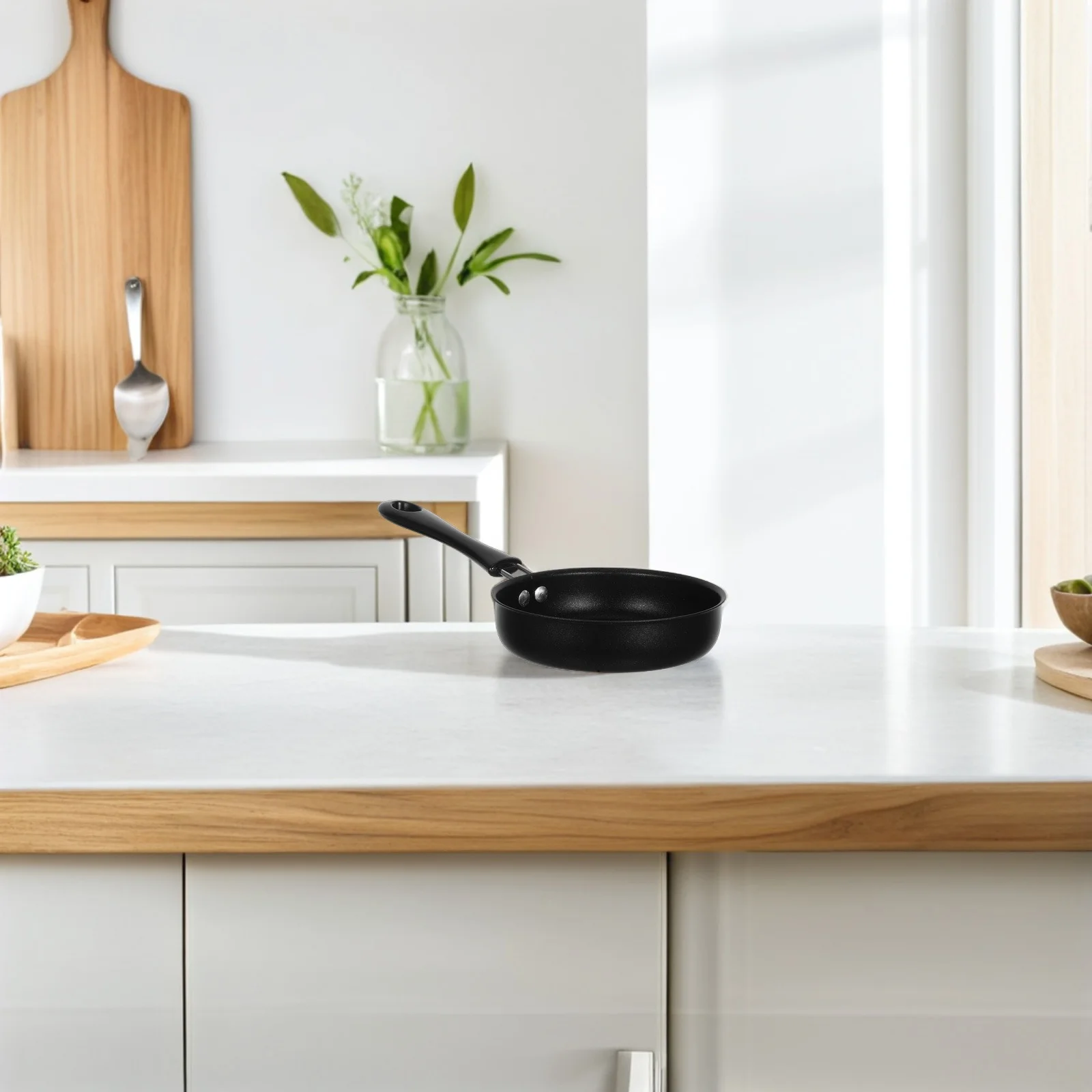 

Mini Pan Induction Frying Cooking Burger Fried Eggs Breakfast Skillet Iron Child