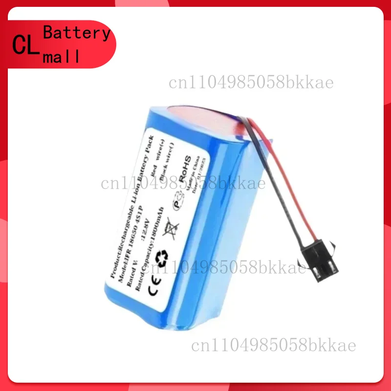 12.8 فولت 1800 مللي أمبير لـ IFR 18650 4S1P لـ EcovacsCR130 لـ Dibei V780 لـ Keke CEN55 لبطاريات بديلة Lefant M201 M201