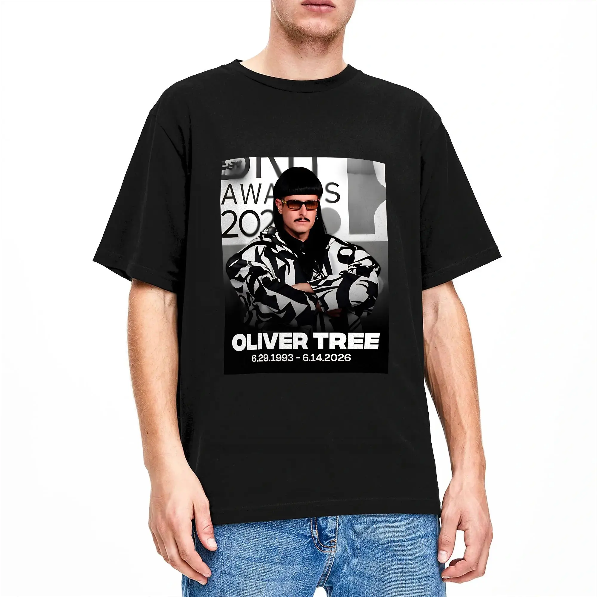Couple T Shirt Oliver Tree Rest In Peace 1993 to 2026 T Shirts Trendy Cool  Beach Tees Aesthetic 100 Cotton Tops Plus Size