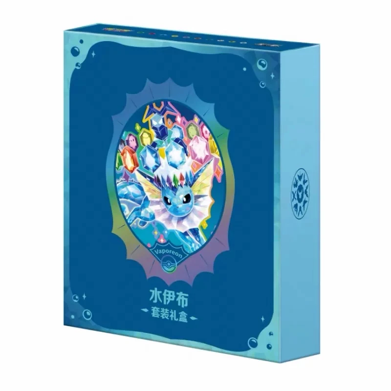 Neu eingetroffen: Original Pokémon Evoli-Evolutionen PTCG Sammelkarten-Geschenkbox – Terastal-Gathering-Themen-Sammelmappe mit Kartenhüllen