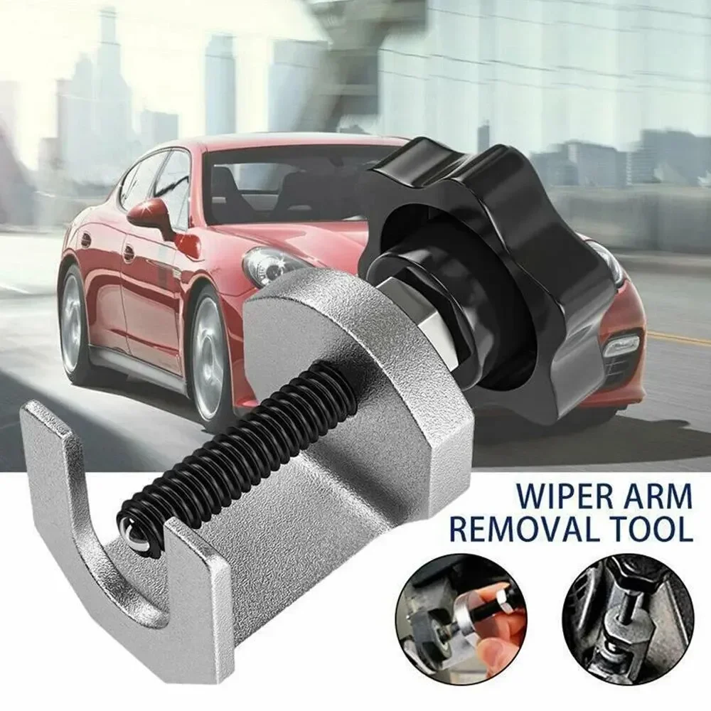 Ar Wiper Arm Puller Tool - Easy Safe Windshield Blade Removal Fits Up To 15Mm Spigots, Durable Chrome-Plated Carbon Steel Amagi