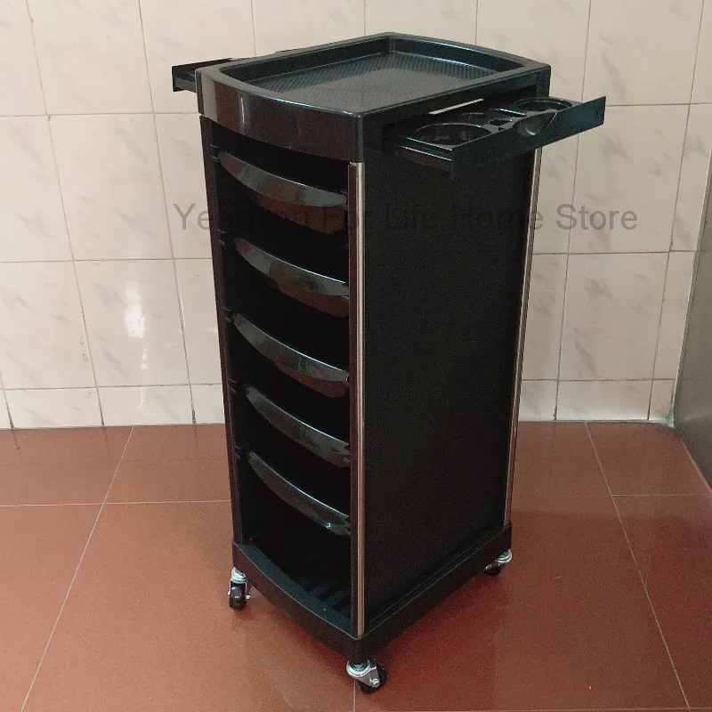 

Cart Aesthetic Roulette Storage Trolley Hospital Furniture Food Serving Laboratory Salon Makeup Hairdressing Trolley Con Ruedas