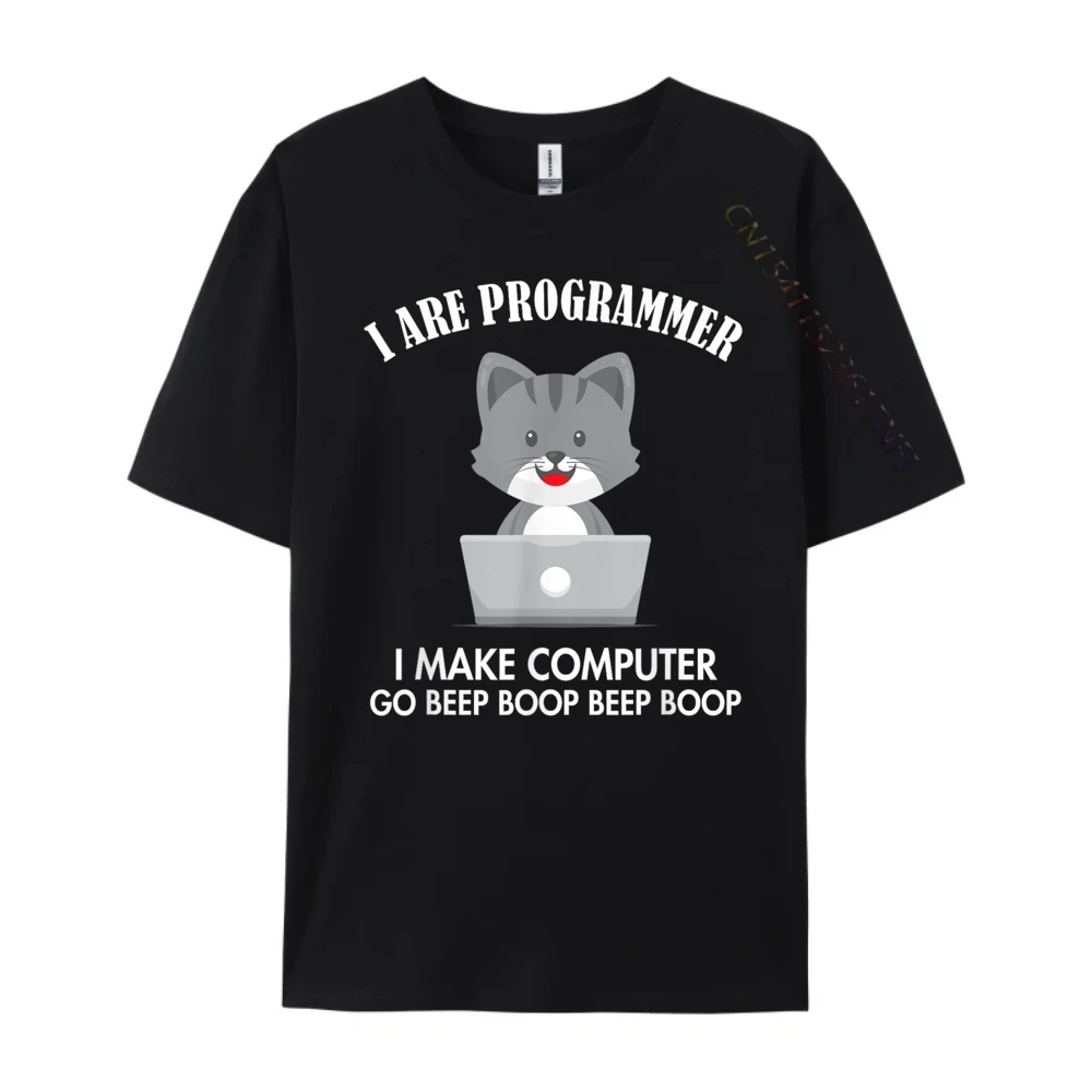 أنا مبرمج القط مهندس كامل المكدس البرامج المطور شحن مجاني الملابس المتضخم تي شيرت الرجال حجم كبير #2