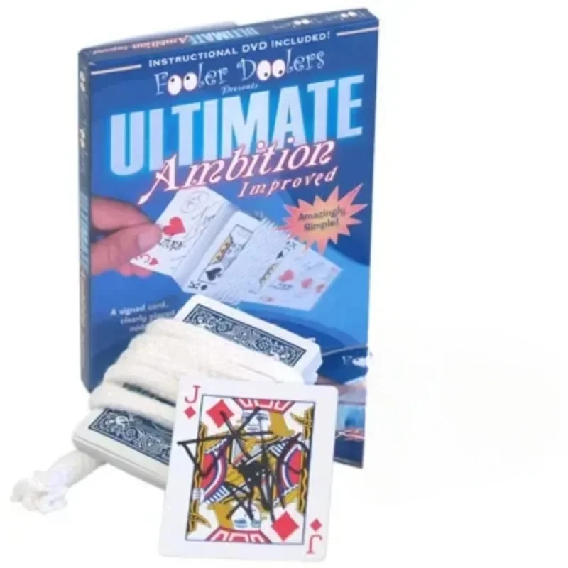 Ultimate Ambition Improved Card Magic Trick Close Up Magic Magia Magie Magica Magicians Prop Accessory Illusion Gimmick Tutorial