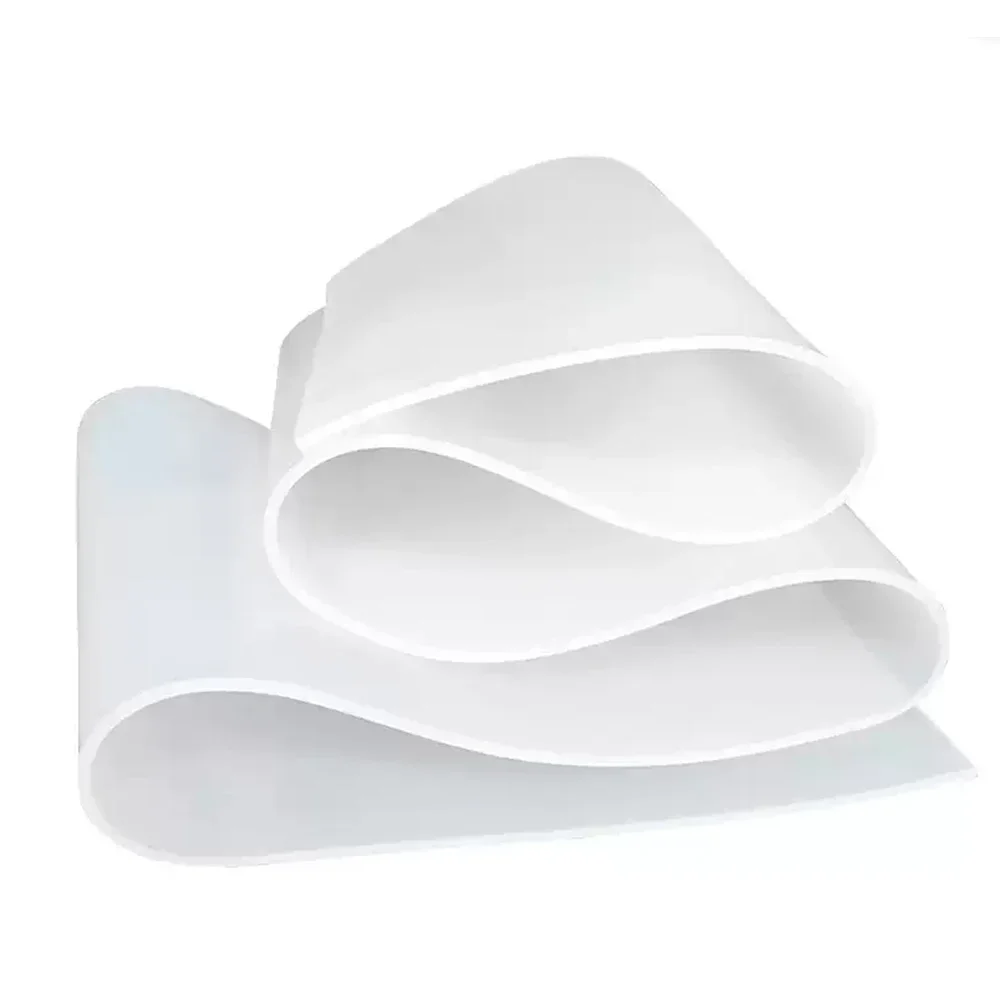 1Pc Low Hardness 0/10/20-40 Deg Soft Silicone Sheet High Elastic Food Grade Waterproof Heat Resistant Silica Gel Plate 200x200mm