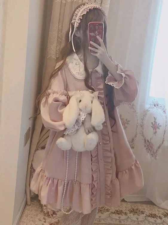 

Новинка: Летняя хлопковая юбка в стиле японского аниме (лоли) для школьниц, с кружевом