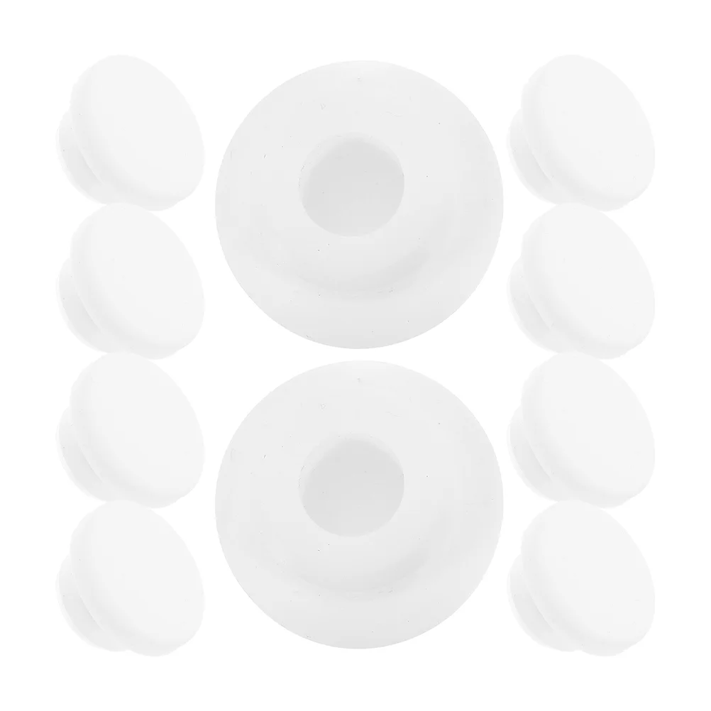 

10 Pcs Wash Basin Sealing Cover Bathtub Overflow Drain Washbasin Caps Water Trough Round Sink Plug