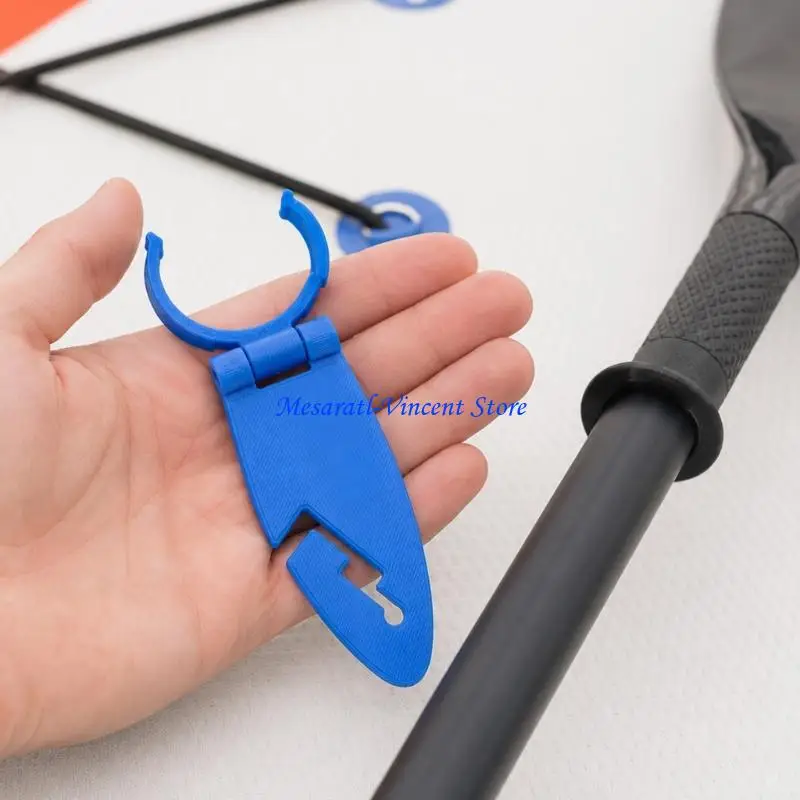A70F Holder for Various Kayak Paddle Board Clips Fixing Clamps Gear Storage Clip Set of 6 for Water Sports Travel