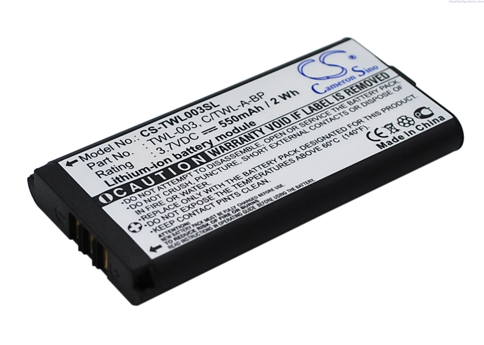 Cameron Sino 3.7V 550mAh/1100mAh Game Console Battery C/TWL-A-BP, TWL-003 for Nintendo DSi, NDSi, NDSiL
