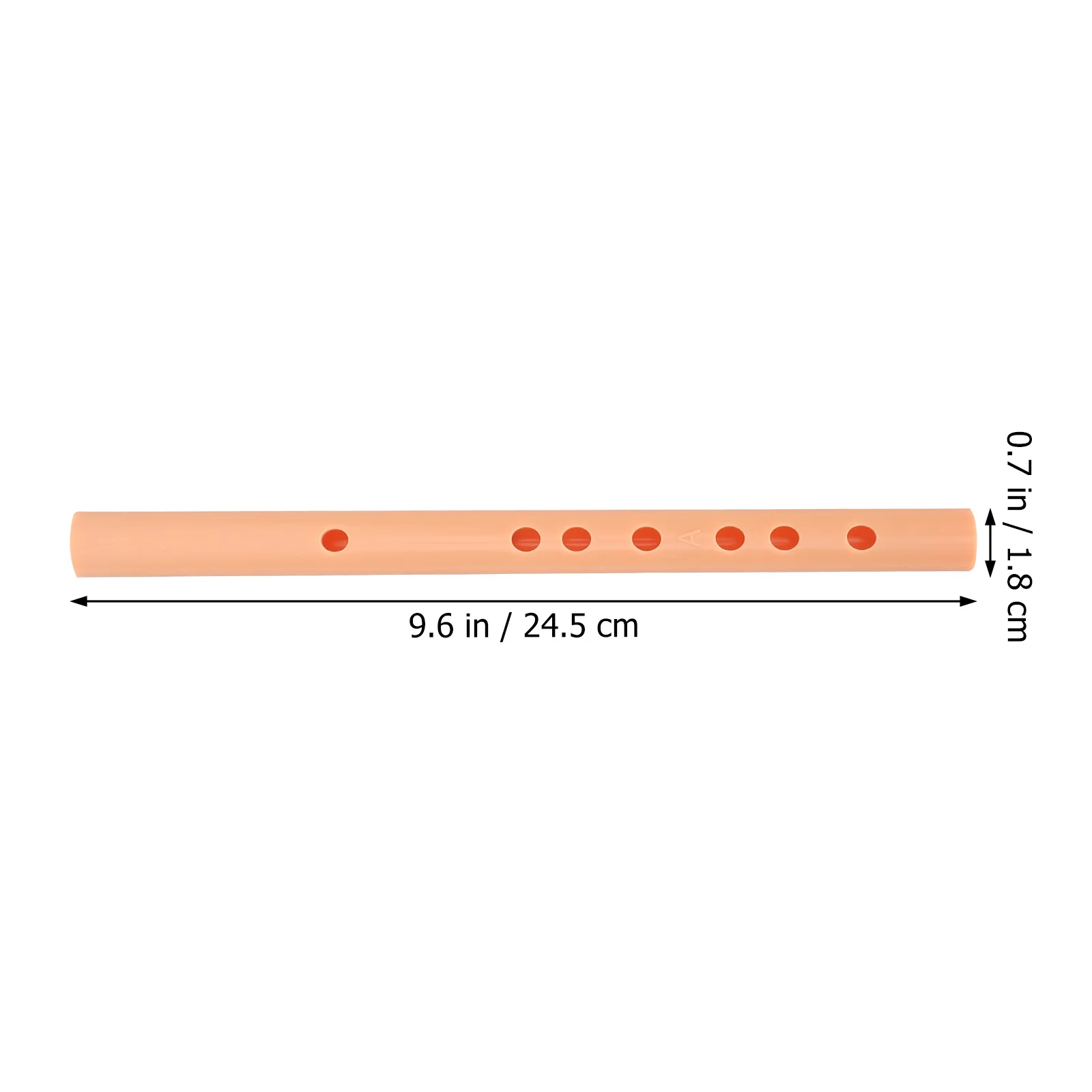 

3Pcs Short Flute Membranophone ABS Smooth Beginner Wind Instruments for Kids Practice Plastic Clarinet Dizi A Key Portable