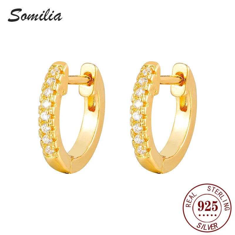 1 pair of 925 sterling silver new fashionable women's earrings, luxurious quality jewelry, trendy jewelry 30-60MM