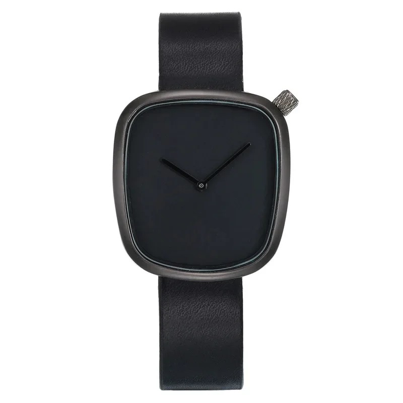 Couple montre unisexe pour hommes femmes Quartz Reloj Mujer dames Simple minimaliste Orologio mâle inhabituel robe conceptuelle montre-bracelet