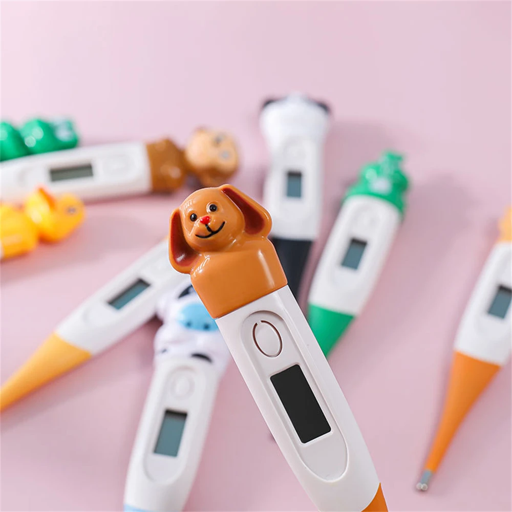 Household Digital Underarm Electronic Thermometer Adult Children Soft Head Oral Armpit Temperature Measurement Human Thermometer