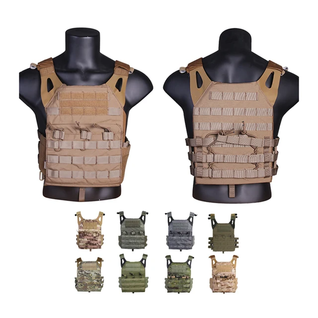 Emersongear kamizelka taktyczna MOLLE JPC kamizelka Airsoft Paintball klatka piersiowa sweter ochronny Plate Carrier Trekking kamizelka bojowa EM7344