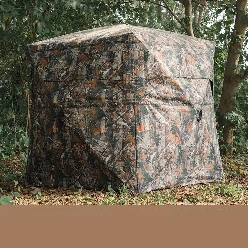 270 ° one-way perspective bird watching tent New rain and sun protection camouflage observation tent