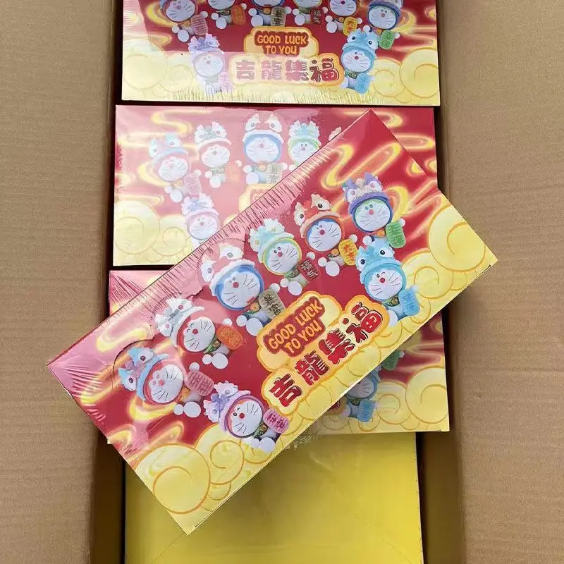 عبقور كوس التنين أرقام عرض صندوق أعمى السنة الجديدة حسن الحظ الروبوتية القط دمية سيارة الإناث عيد ميلاد الإبداعية الأطفال هدية