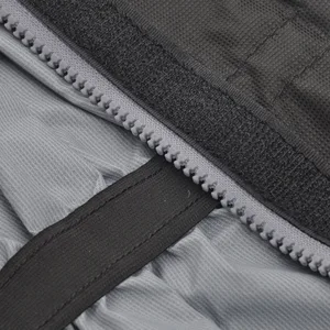 1 Pair Waterproof Breathable Snow Gaiters Black One Size 42Cm Length 48Cm Calf Adjustable Elastic Hook Loop For Skiing Hiking