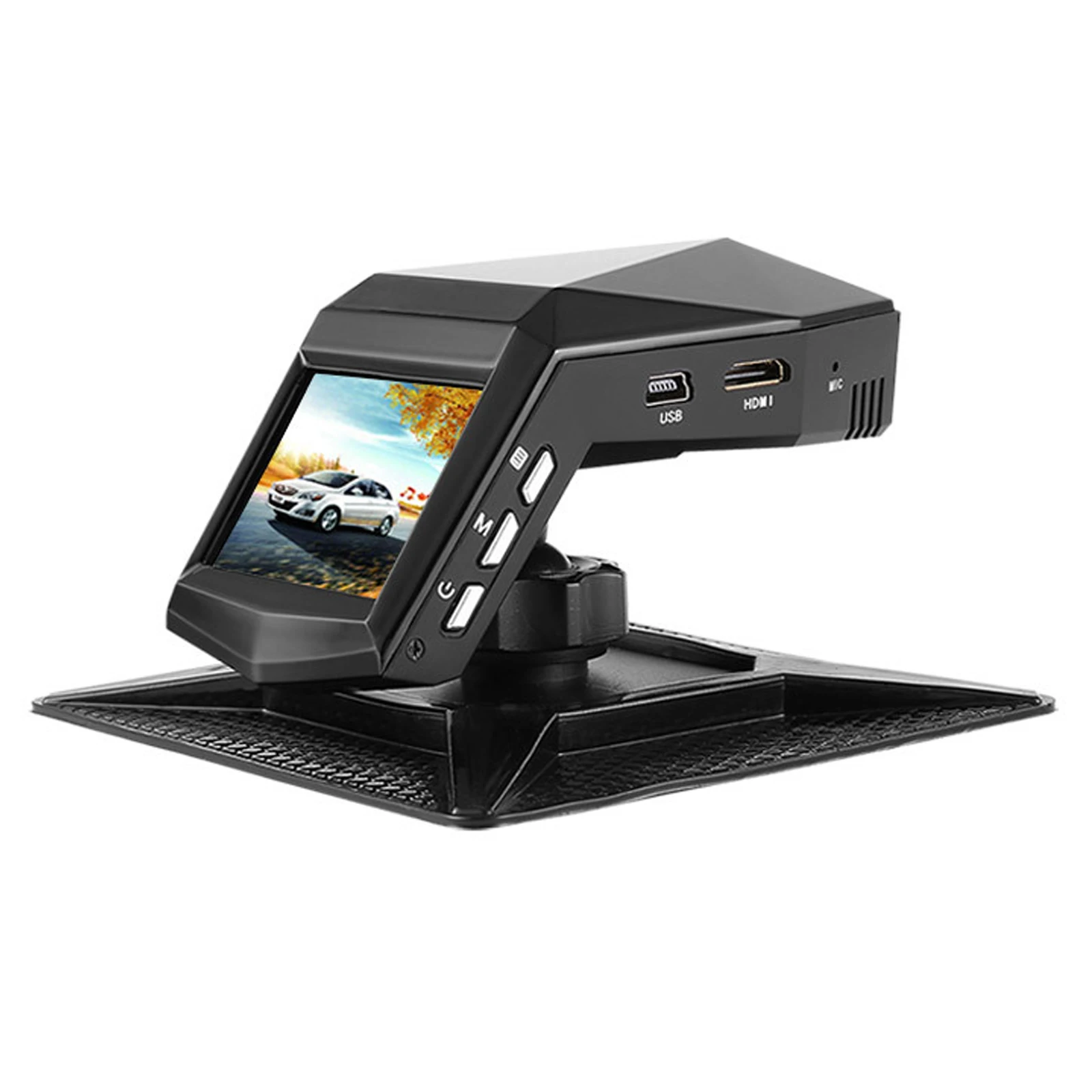 

Timelytrust Dashcam 1080P Full Dash Cam Car Video With Center Console LCD Car DVR Video Recorder Parking Monitor​​​ Night Vision