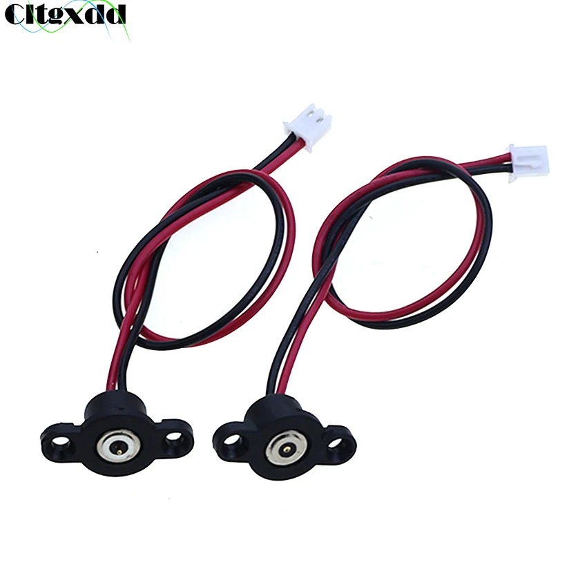 

Cltgxdd DC-10A-CX Waterproof Magnetic Connector USB Power Charging Cable 8MM Magnetic Suction Contact Male Female Plug Terminal