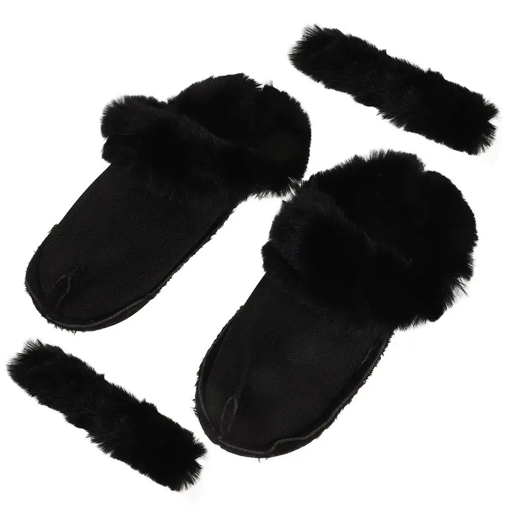 

Стелька WarmFur, утолщенные сабо, вкладыши, белые женские съемные подкладки для обуви, дизайн длинных волос, легко чистится, прочный материал