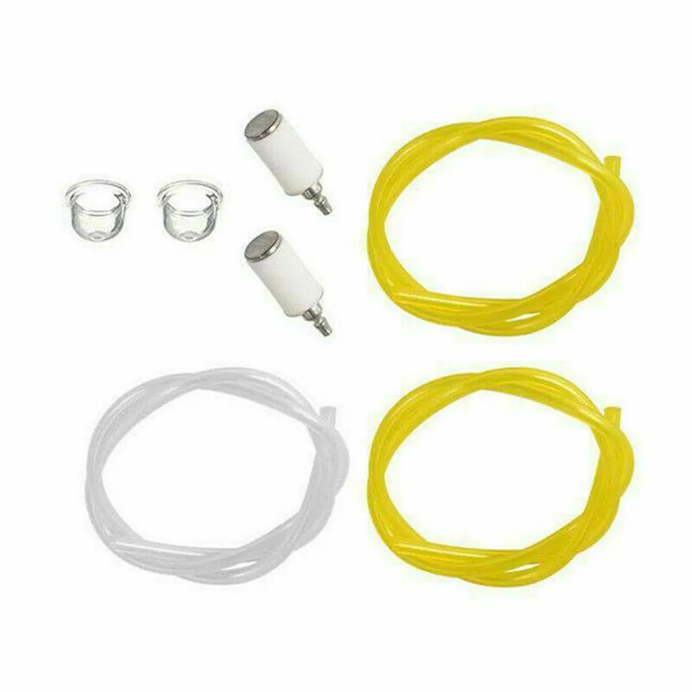 Accessories Fuel Filters For McCulloch Trimmer 210 240 241 250 Fuel Line Pipe Primer Bulb Replacement High Quality