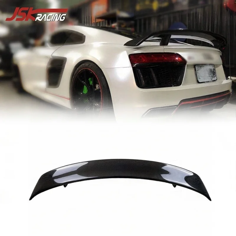 

Carbon Fiber Spoiler For 2016-2019 Audi R8 V8 V10 Rear Wing Upgrade To GT Style