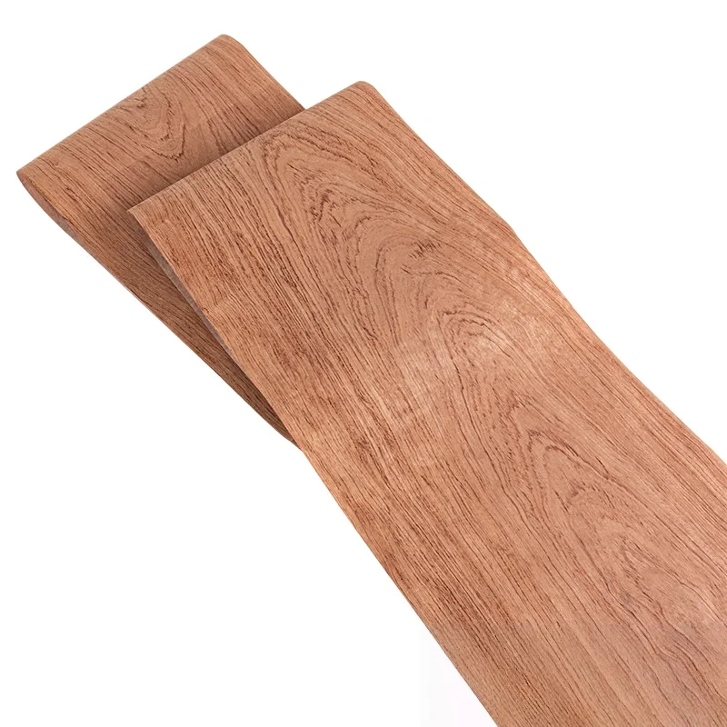 Natural Rosewood Grain Veneer, 0.2mm, 250x38cm, For Decoration, Speaker & Ceiling Decoration