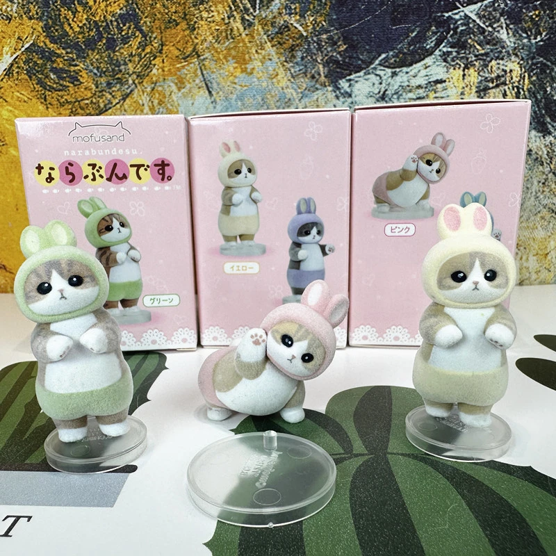 Geformte Mofusand Biene Blind Box Twisted Egg Bee Katze Anime Figur Ornament süße Puppe handgemachte Modell Dekoration Spielzeug Geburtstagsgeschenk – Detail 19