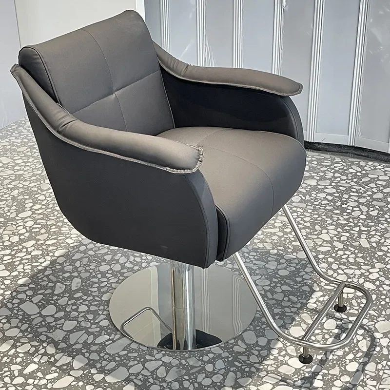 Hairdressing Barber Chair Vintage Backwash Shampoo Barber Chair Reclining Cadeira Para Maquiagem Profissional Salon Furniture