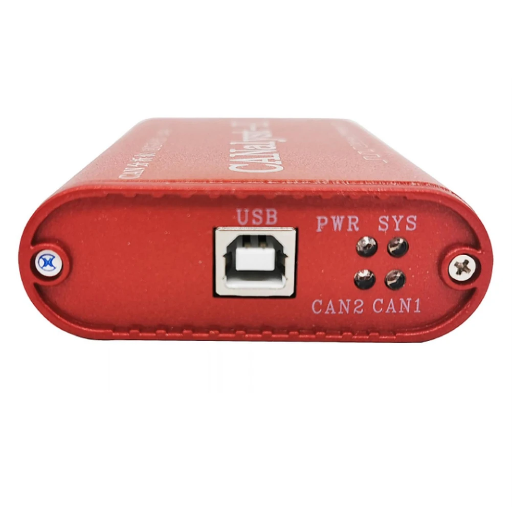 CAN Analyzer CANOpen J1939 USBCAN-2II محول متوافق مع ZLG USB إلى CAN USBalyst-II