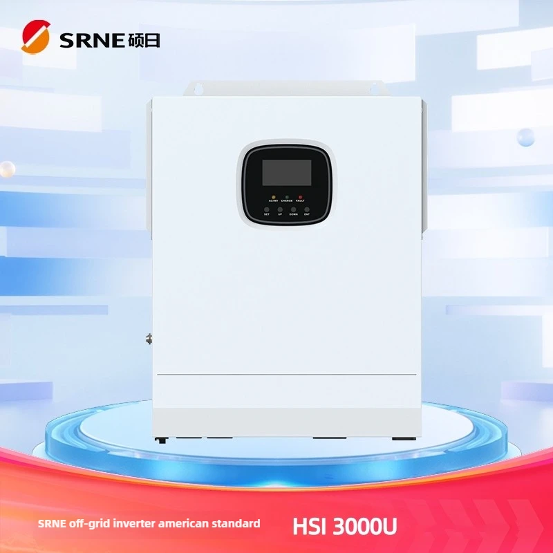 Inverter Fotovoltaik Surya Off-grid Shuori SRNE HSI 3000U Mesin Standar Amerika